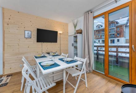 Rent in ski resort Studio sleeping corner 4 people (2102) - Résidence Terrasses du Soleil d'Or - Les Orres - Living room