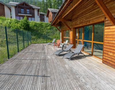 Аренда на лыжном курорте Résidence Terrasses du Soleil d'Or - Les Orres - Терраса