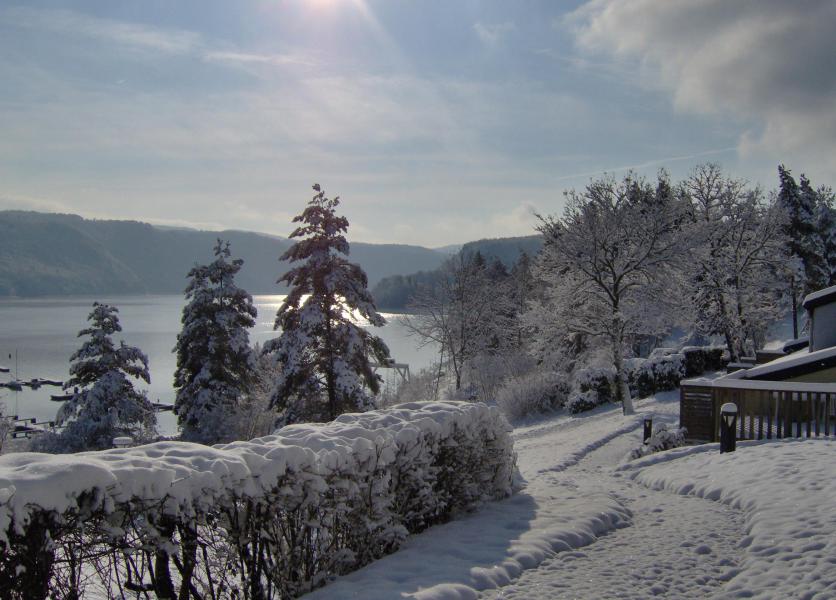 Vacances en montagne VVF Jura Lac de Vouglans - Les Rousses - Extérieur hiver