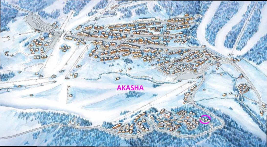 Аренда на лыжном курорте AKASHA C - Les Saisies