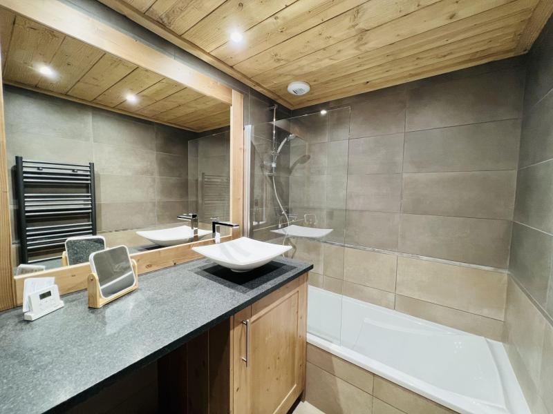 Location au ski Appartement 3 pièces 6 personnes (D05) - AKASHA D - Les Saisies - Salle de bain