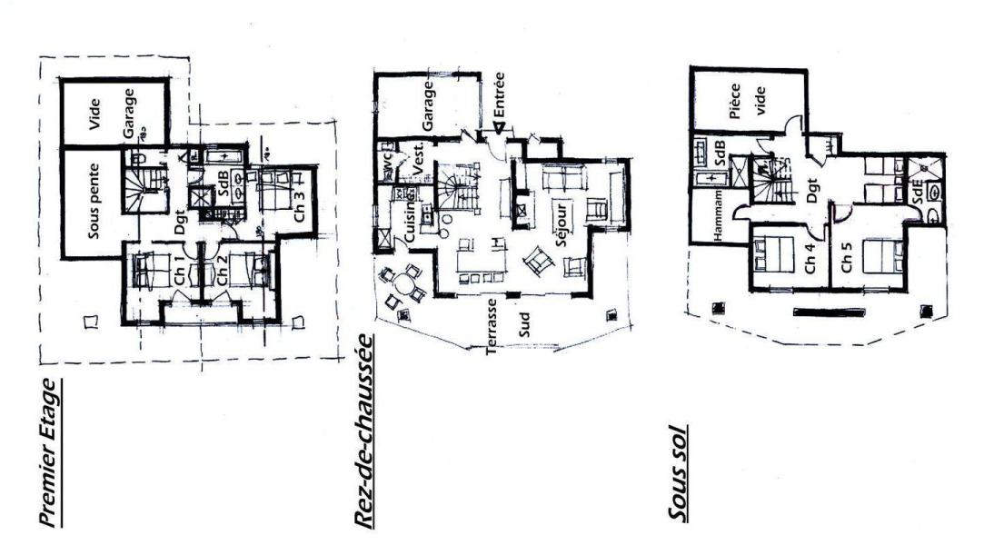 Location au ski Chalet 6 pièces 14 personnes - Chalet Artiste - Les Saisies - Appartement