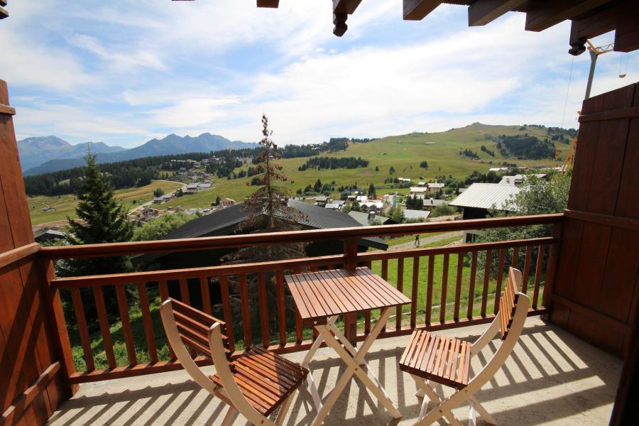 Location au ski Appartement 2 pièces 5 personnes (10) - Chalet Chardoche - Les Saisies - Terrasse