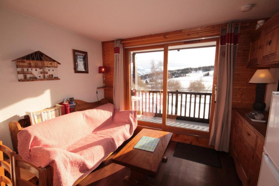 Аренда на лыжном курорте Апартаменты 2 комнат 6 чел. (CRI110) - Chalet Cristal 1 - Les Saisies - Салон