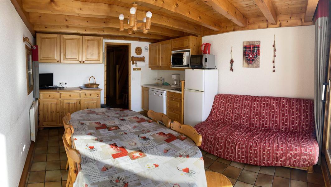 Ski verhuur Appartement 4 kamers 9 personen (111) - Chalet Cristal 1 - Les Saisies - Binnen