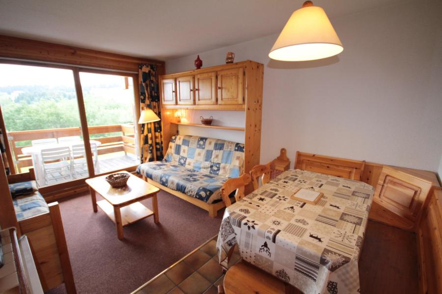 Ski verhuur Studio cabine 5 personen (202) - Chalet Cristal 2 - Les Saisies - Appartementen