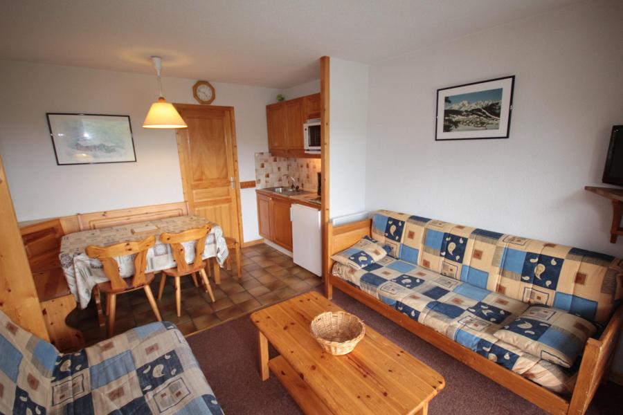 Location au ski Studio cabine 5 personnes (202) - Chalet Cristal 2 - Les Saisies - Appartement