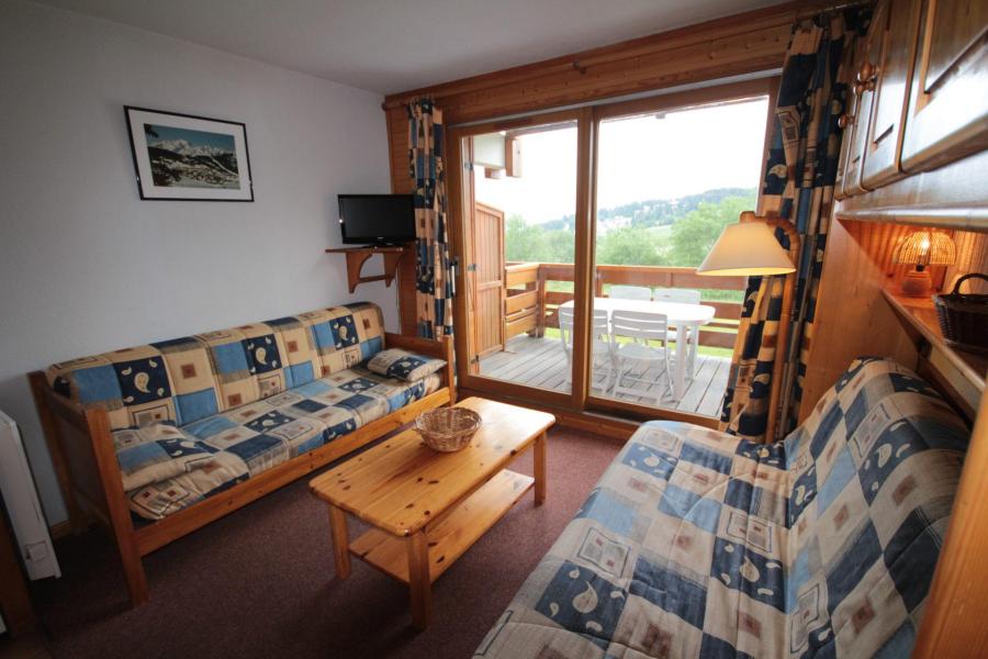 Location au ski Studio cabine 5 personnes (202) - Chalet Cristal 2 - Les Saisies - Appartement