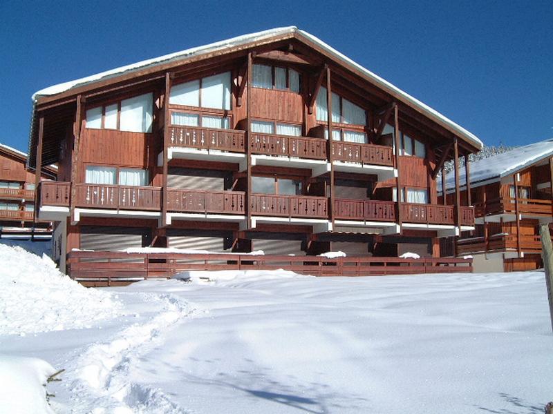 Аренда на лыжном курорте Chalet Cristal 4 - Les Saisies - зимой под открытым небом