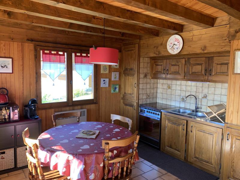 Rent in ski resort 2 room apartment 4 people (3) - Chalet la Rose des Neiges - Les Saisies - Living room