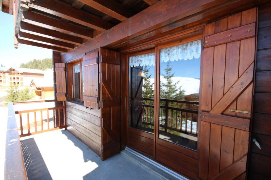 Rent in ski resort 2 room apartment 4 people (3) - Chalet la Rose des Neiges - Les Saisies - Terrace