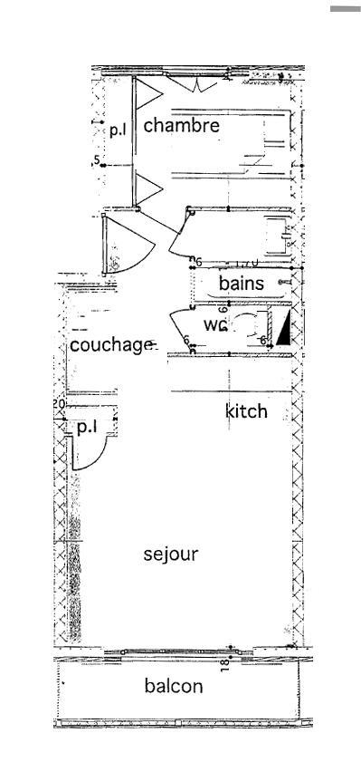 Soggiorno sugli sci Appartamento 2 stanze con cabina per 6 persone (EPIL06) - EPILOBE - Les Saisies - Mappa