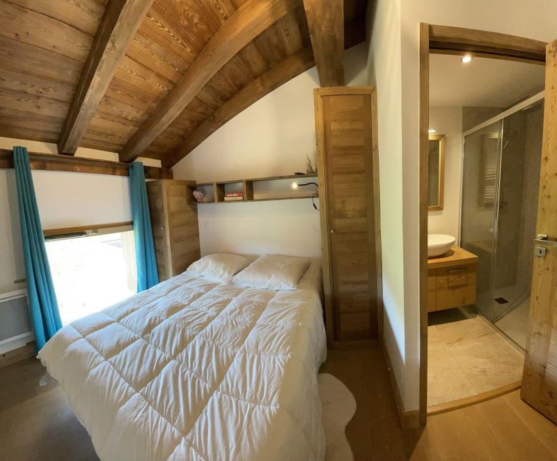 Rent in ski resort Semi-detached 3 room chalet 6 people (002) - FLEUR DES CIMES - Les Saisies - Bedroom