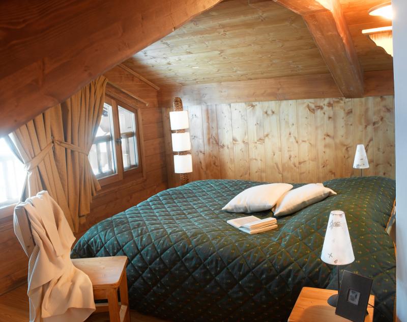 Rent in ski resort Le Hameau du Beaufortain - Les Saisies - Bedroom
