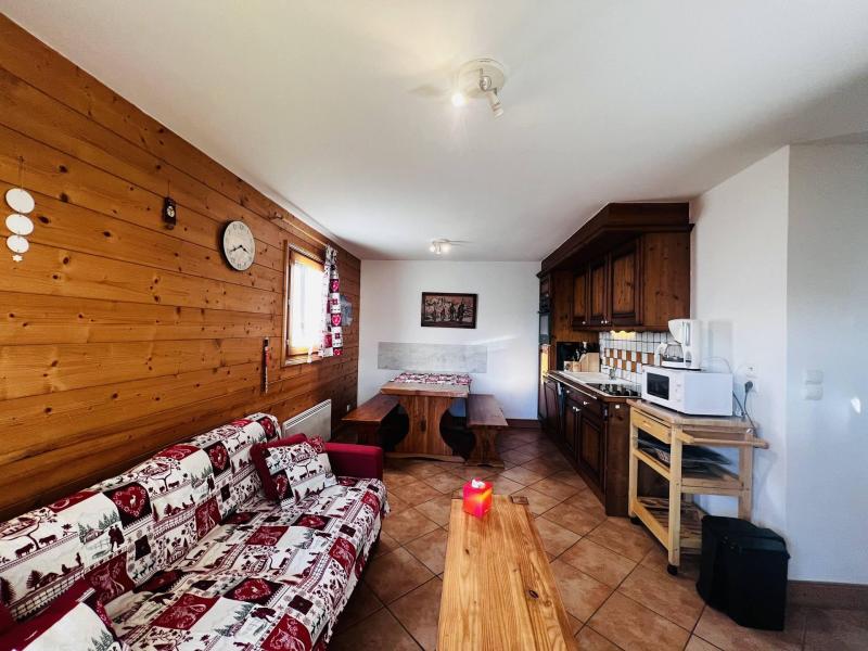 Rent in ski resort 3 room apartment 6 people (09) - Les Alpages de Bisanne E - Les Saisies - Living room