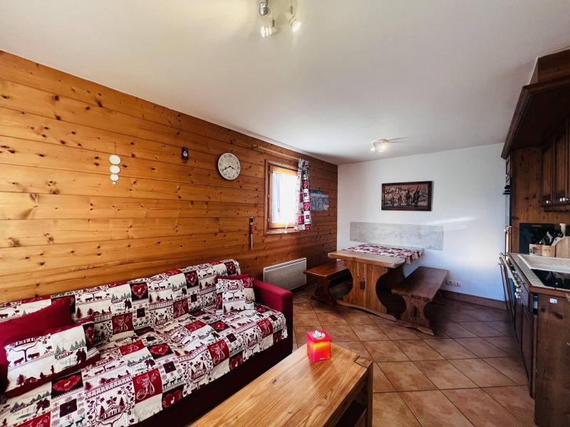 Location au ski Appartement 3 pièces 6 personnes (09) - Les Alpages de Bisanne E - Les Saisies - Séjour