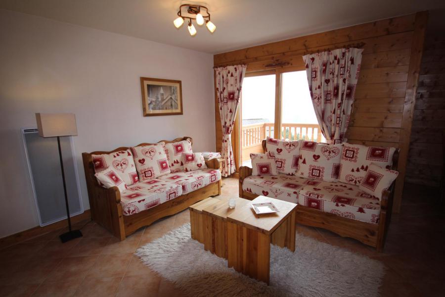 Rent in ski resort 5 room apartment 10 people (15) - Les Alpages de Bisanne G - Les Saisies - Living room