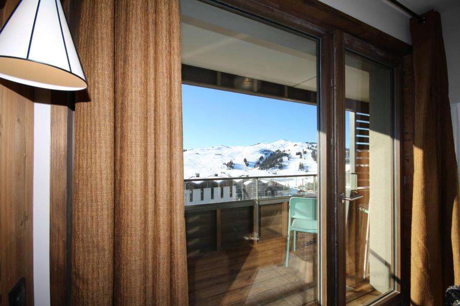 Ski verhuur Appartement 3 kamers 6 personen (F22) - Les Chalets des Cimes - Les Saisies - Woonkamer