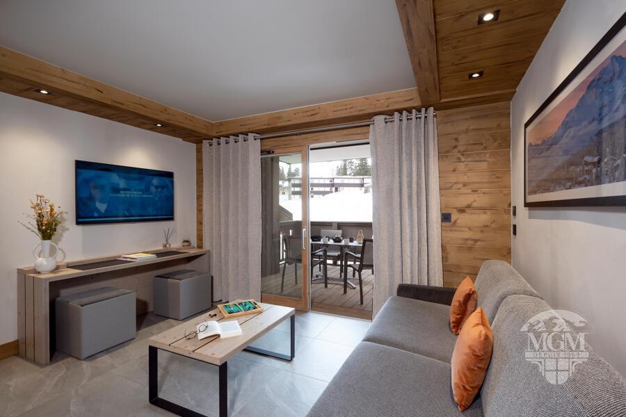 Rent in ski resort Résidence Amaya - Les Saisies - Living room