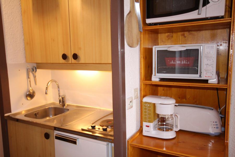 Location au ski Studio 4 personnes (009) - Résidence Bisanne - Les Saisies - Kitchenette