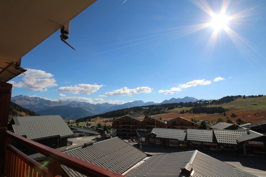 Ski verhuur Appartement 2 kamers bergnis 6 personen (033) - Résidence Breithorn - Les Saisies - Terras