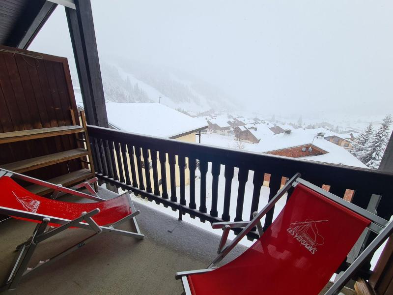 Location au ski Appartement 3 pièces 6 personnes (13) - Résidence Cabri A - Les Saisies - Balcon