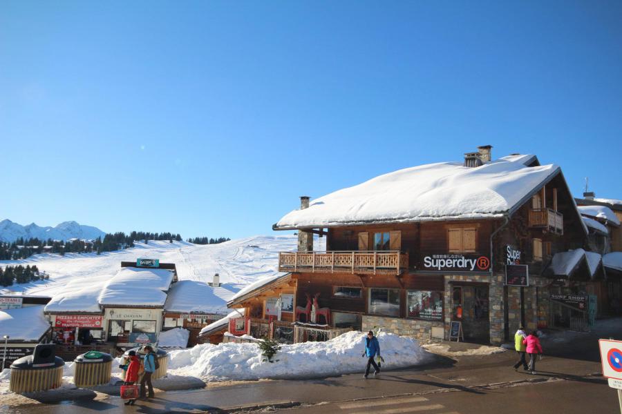 Soggiorno sugli sci Résidence Cascade - Les Saisies - Esteriore inverno