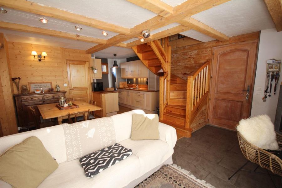 Ski verhuur Appartement 3 kamers 6 personen (CAS206) - Résidence Cascade - Les Saisies - Woonkamer