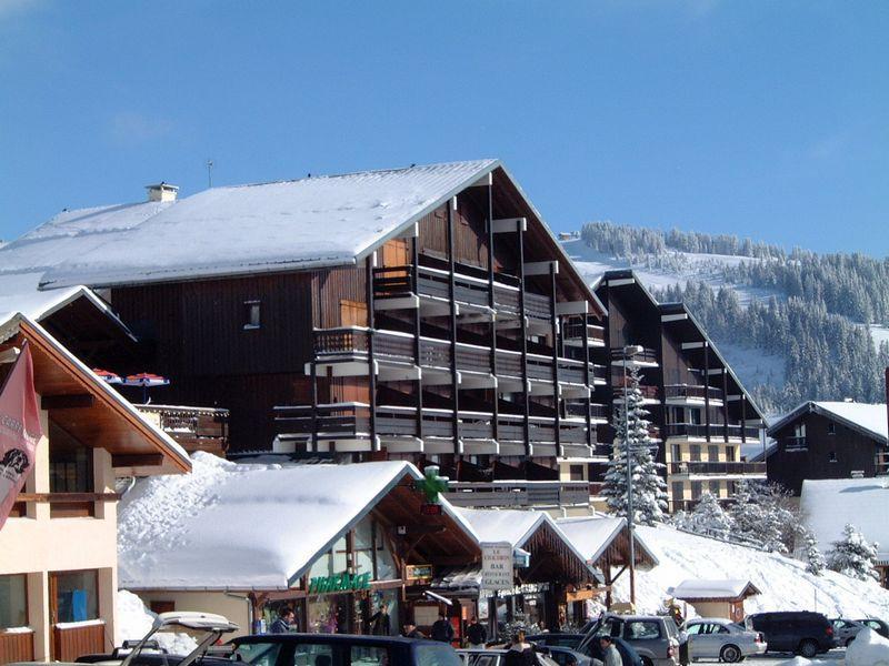 Аренда на лыжном курорте Résidence Grand Mont 1 - Les Saisies - зимой под открытым небом