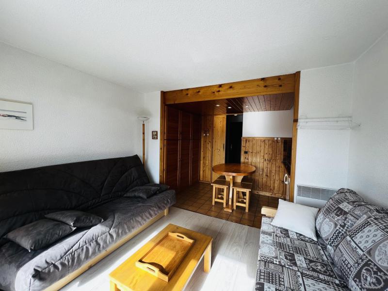 Ski verhuur Studio bergnis 4 personen (1103) - Résidence Grand Mont 1 - Les Saisies - Woonkamer