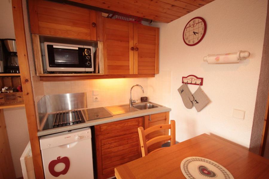 Location au ski Studio coin montagne 4 personnes (1114) - Résidence Grand Mont 1 - Les Saisies - Kitchenette