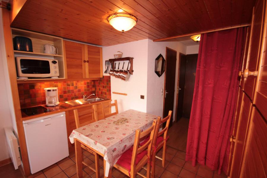 Skiverleih Studio Schlafnische 4 Personen (1101) - Résidence Grand Mont 1 - Les Saisies - Kochnische