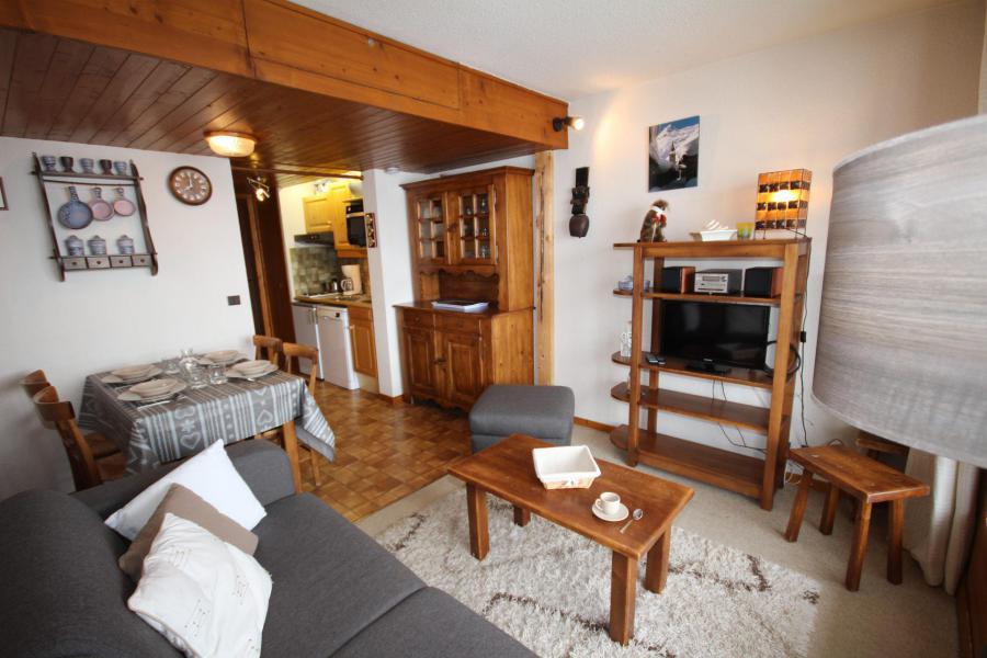 Ski verhuur Appartement 2 kamers 4 personen (2207) - Résidence Grand Mont 2 - Les Saisies - Woonkamer