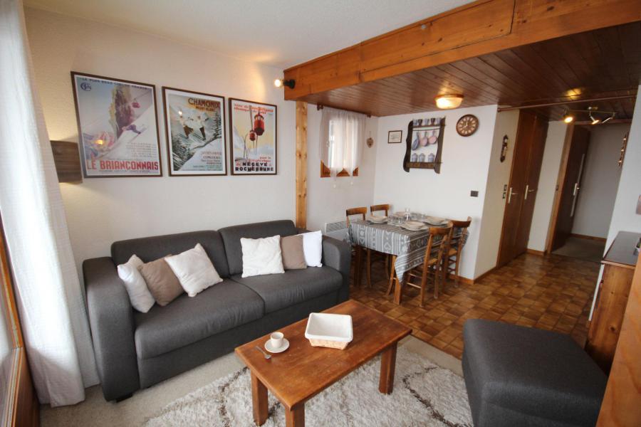 Ski verhuur Appartement 2 kamers 4 personen (2207) - Résidence Grand Mont 2 - Les Saisies - Woonkamer