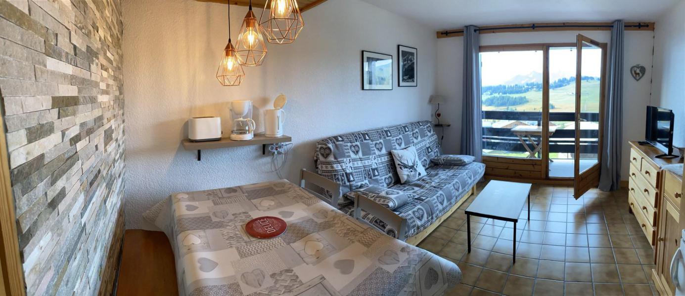 Skiverleih Studio Schlafnische 4 Personen (4416) - Résidence Grand Mont 4 - Les Saisies - Wohnzimmer