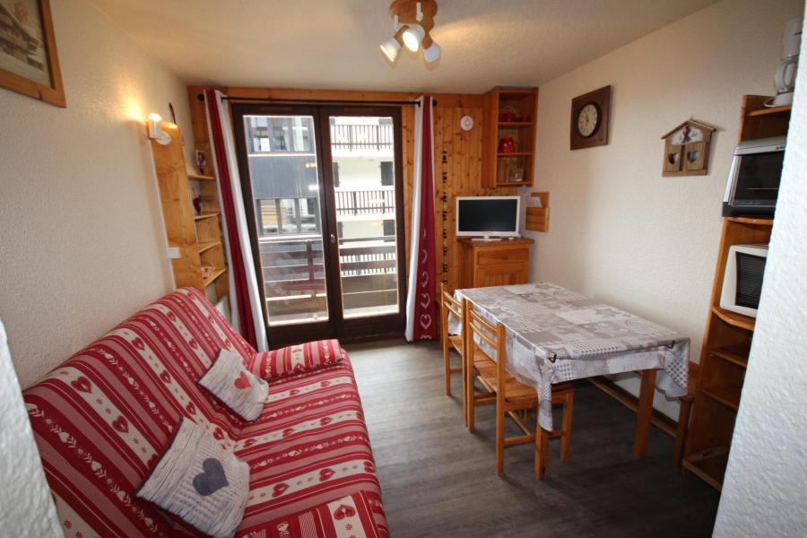 Ski verhuur Studio cabine 4 personen (21) - Résidence Isabella F - Les Saisies - Woonkamer