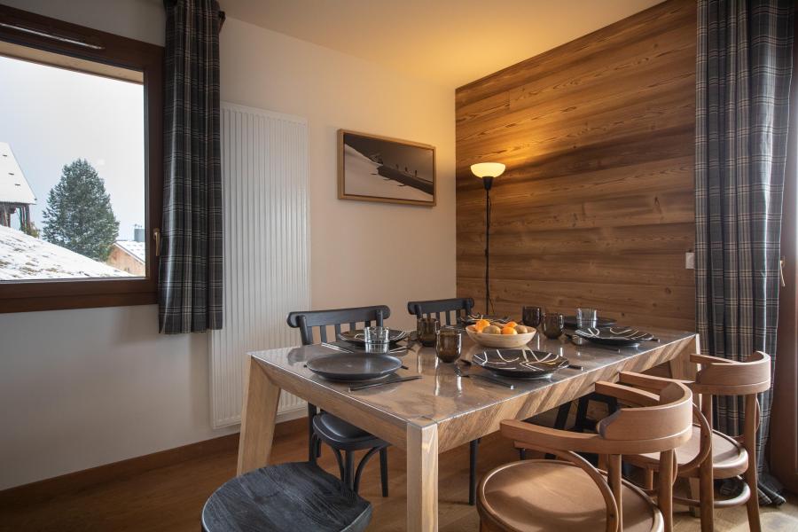 Rent in ski resort 3 room apartment 6 people - Résidence l'Altarena - Les Saisies - Dining area