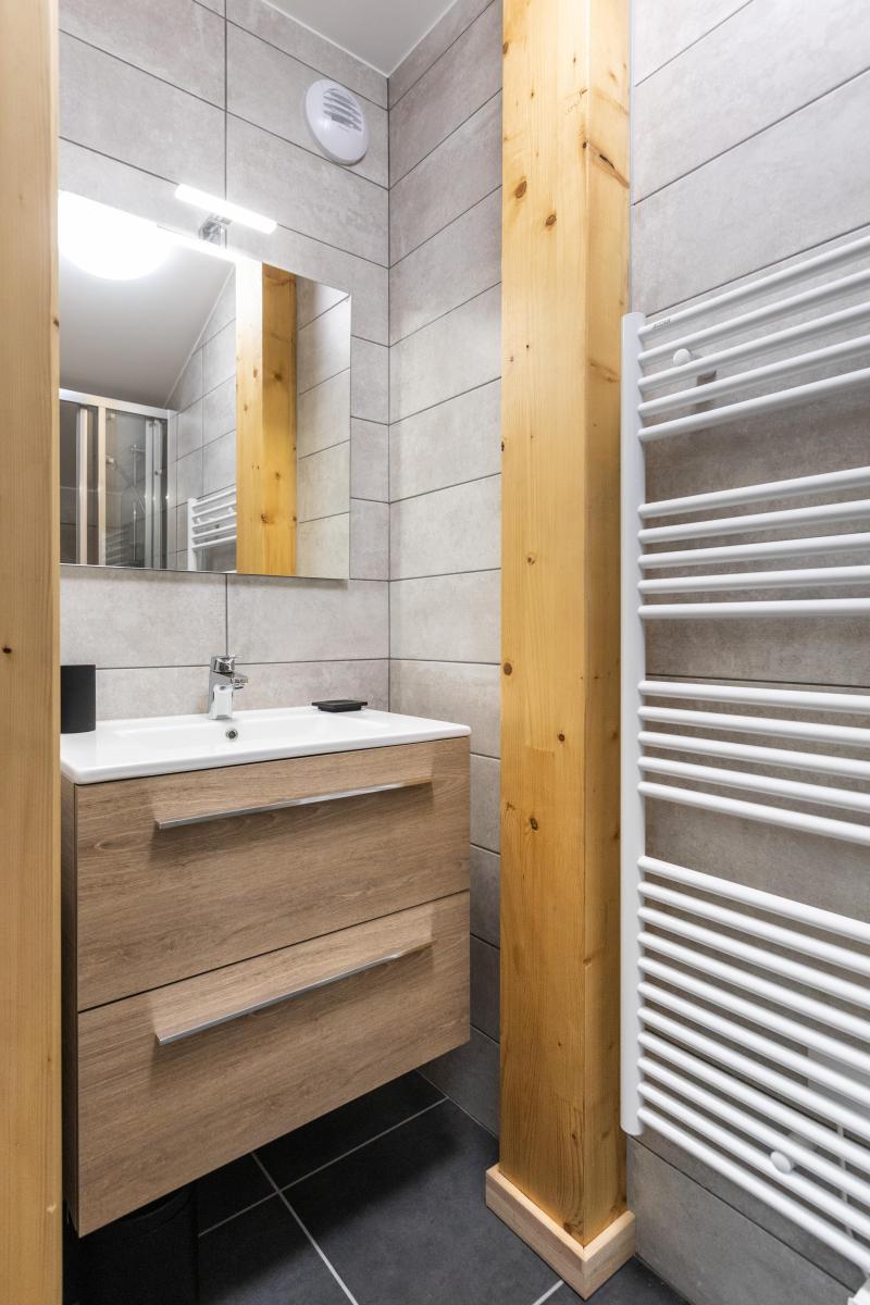Skiverleih 3-Zimmer-Holzhütte für 8 Personen - Résidence l'Altarena - Les Saisies - Badezimmer