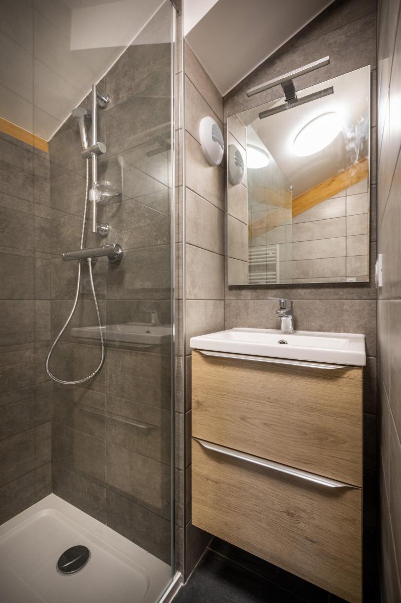 Soggiorno sugli sci Appartamento 2 stanze con cabina per 6 persone - Résidence l'Altarena - Les Saisies - Bagno con doccia