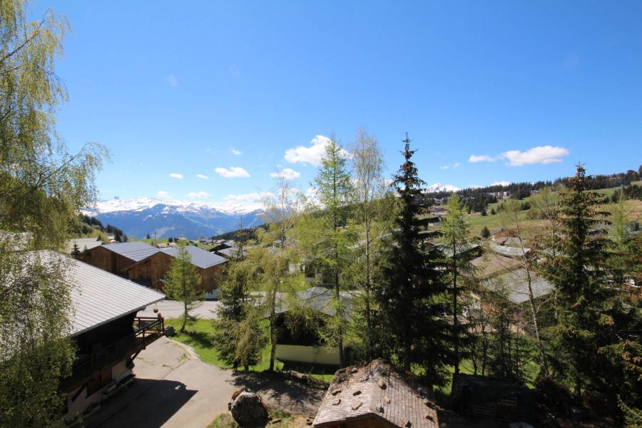 Ski verhuur Studio mezzanine 5 personen (12) - Résidence l'Isba - Les Saisies - Balkon