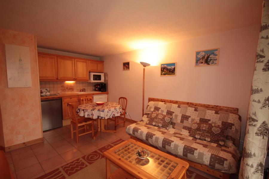 Location au ski Appartement 3 pièces cabine 2-4 personnes (04) - Résidence la Forêt des Rennes 1 C - Les Saisies - Séjour