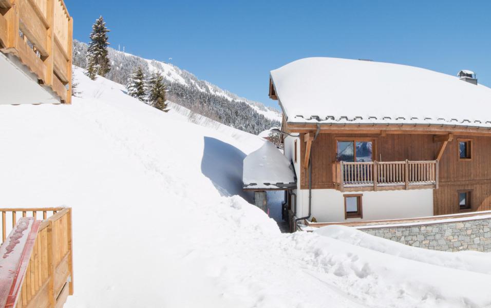 Каникулы в горах Апартаменты 3 комнат 6 чел. (G03) - Résidence la Perle des Alpes G - Les Saisies - зимой под открытым небом