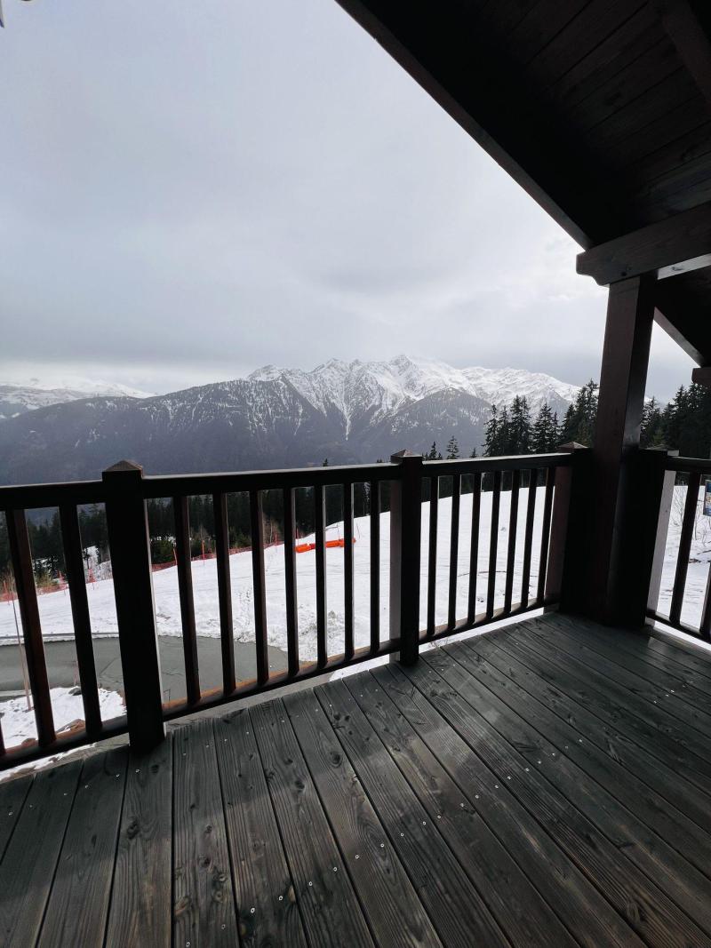 Location au ski Appartement 3 pièces 4 personnes (18) - Résidence la Perle des Alpes H - Les Saisies - Extérieur hiver