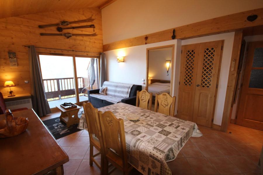 Location au ski Appartement 3 pièces 6 personnes (20) - Résidence la Perle des Alpes H - Les Saisies - Séjour