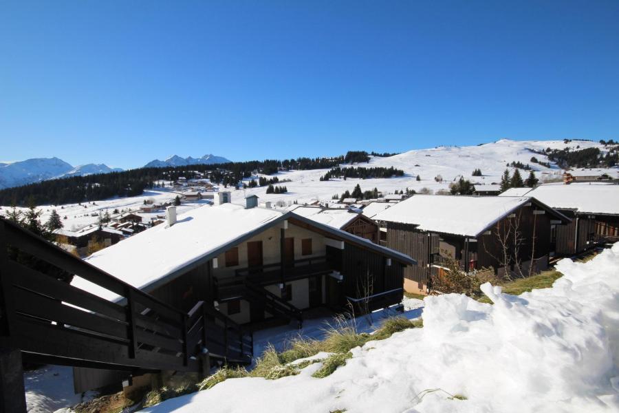 Аренда на лыжном курорте Résidence le Bouquetin - Les Saisies - зимой под открытым небом