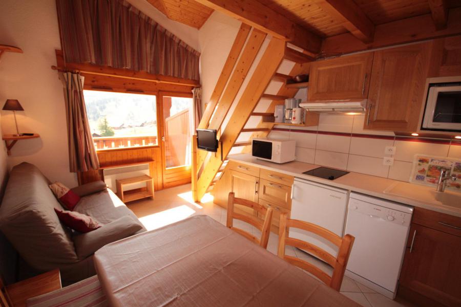 Location au ski Appartement 2 pièces mezzanine 6 personnes (041) - Résidence le Byblos - Les Saisies - Séjour