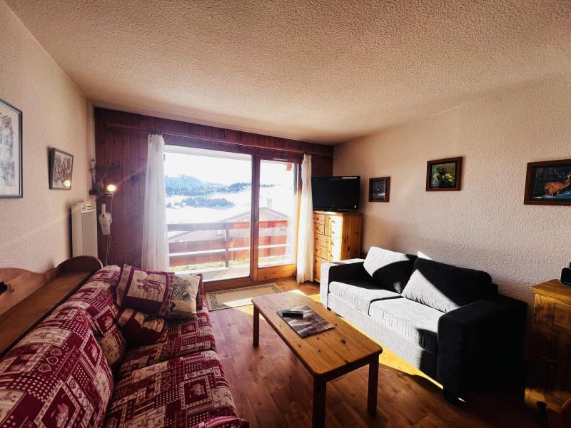 Rent in ski resort Studio cabin 5 people (2) - Résidence le Glacier B - Les Saisies - Inside
