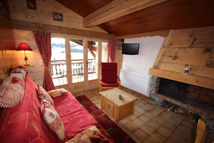 Rent in ski resort 2 room apartment sleeping corner 6 people (039) - Résidence le Mirantin - Les Saisies - Apartment