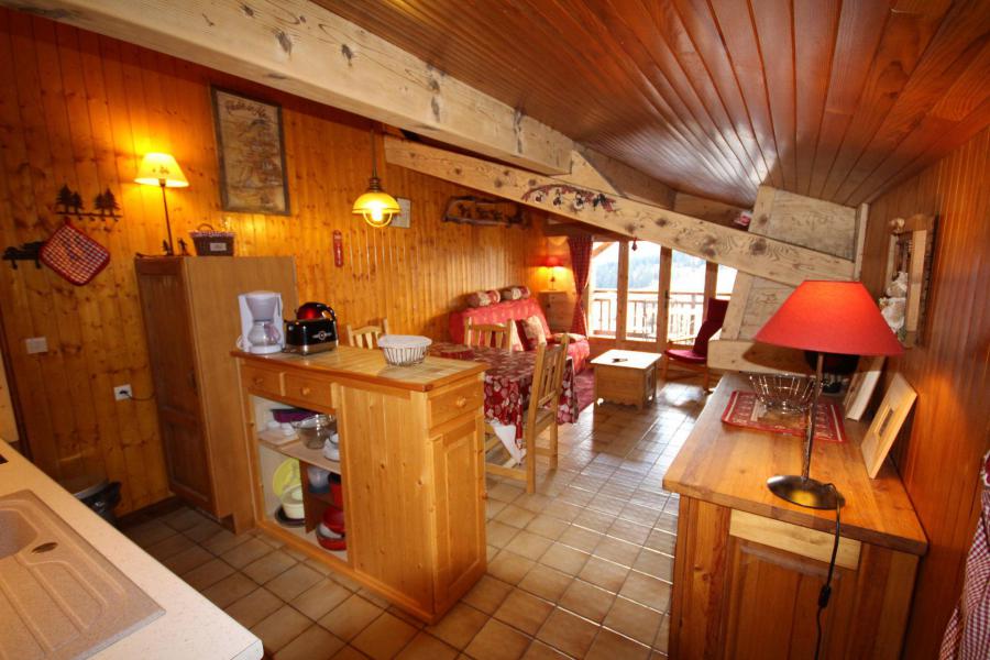 Ski verhuur Appartement 2 kamers bergnis 6 personen (039) - Résidence le Mirantin - Les Saisies - Receptie