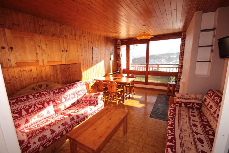Location au ski Studio cabine 4 personnes (016) - Résidence le Mirantin - Les Saisies - Séjour
